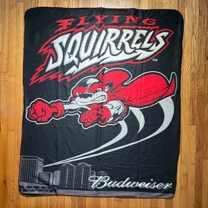 Flying Squirrels Budweiser blanket